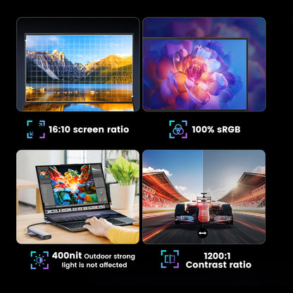 N-one NBook Fly 16+14 Inch Touch Screen Intel Xeon W-10885M Laptop 16GB+1TB SSD(Up to 5.3GHz) Gaming Computer Business Notebo