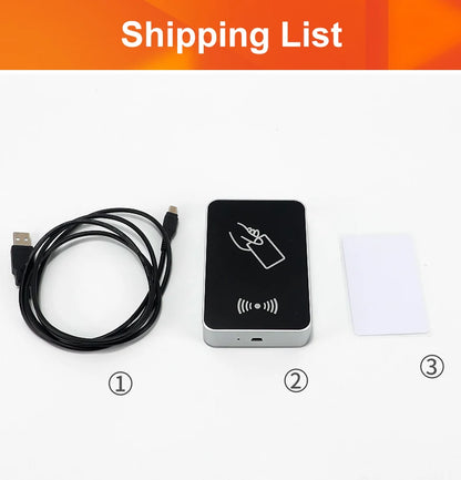 RFID UHF Reader 860-960Mhz RFID UHF Desktop Write Tag Reader USB Keyboard Output for ISO18000-6C EPC Gen2 Free Software SDK