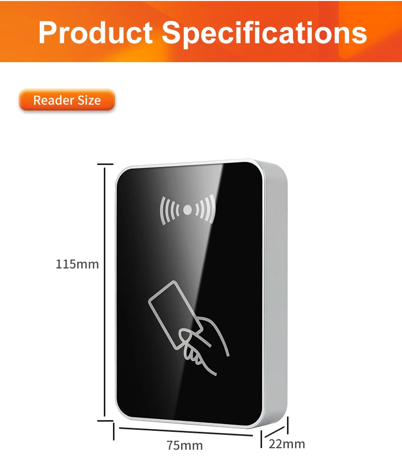 RFID UHF Reader 860-960Mhz RFID UHF Desktop Write Tag Reader USB Keyboard Output for ISO18000-6C EPC Gen2 Free Software SDK