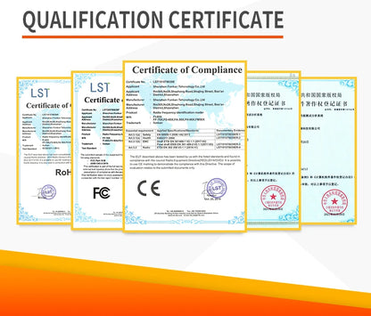 RFID UHF Reader 860-960Mhz RFID UHF Desktop Write Tag Reader USB Keyboard Output for ISO18000-6C EPC Gen2 Free Software SDK